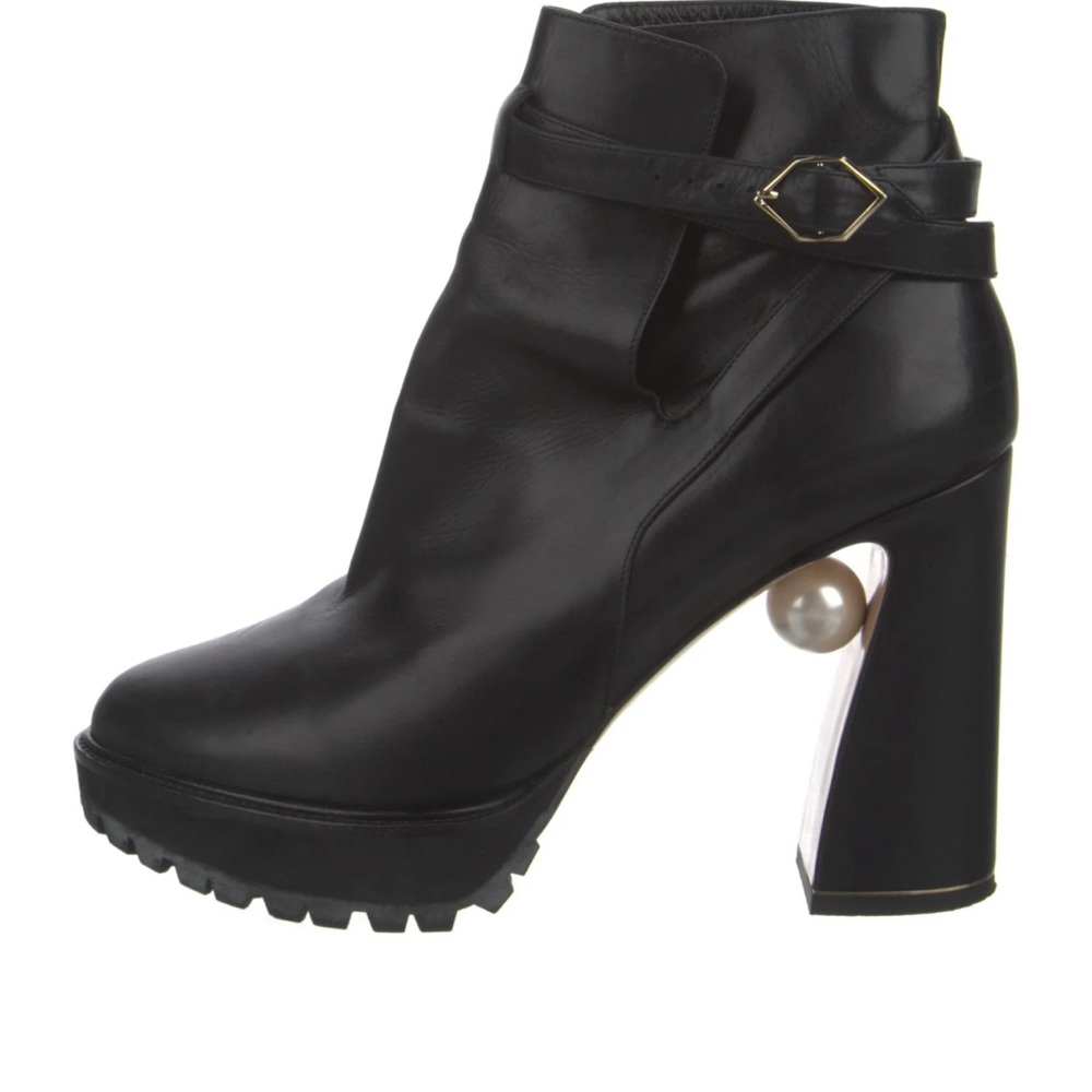 Nicolas Kirkwood leather heeled Boots